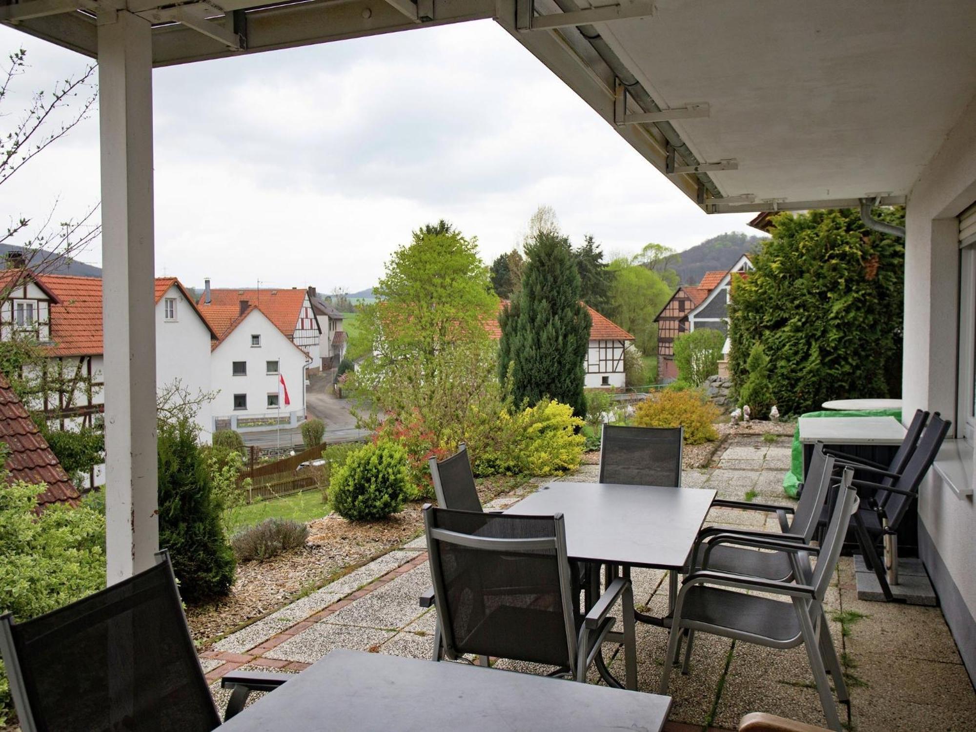 Large Detached Holiday Home In Hesse With Private Garden And Terrace Хомберг Екстериор снимка